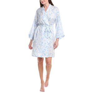 Room Service Womens  Printed Short Robe